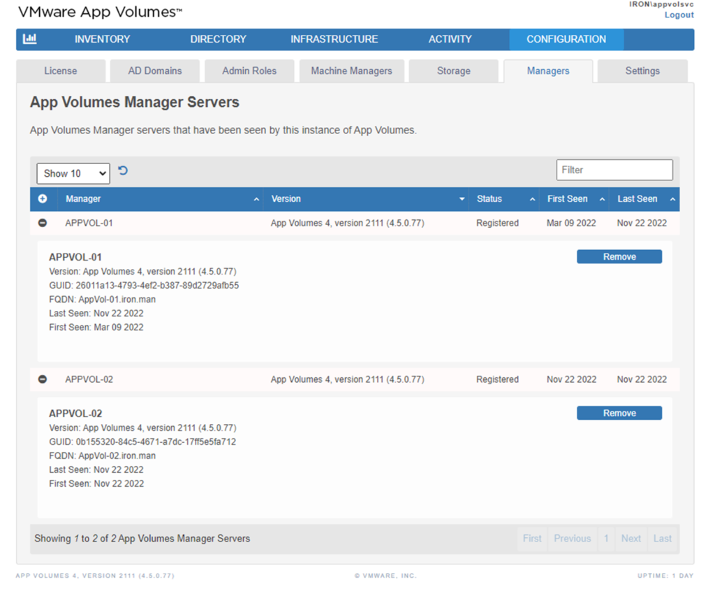 VMware App Volumes 4.x Upgrade to 2209 - Let's Talk Virtual